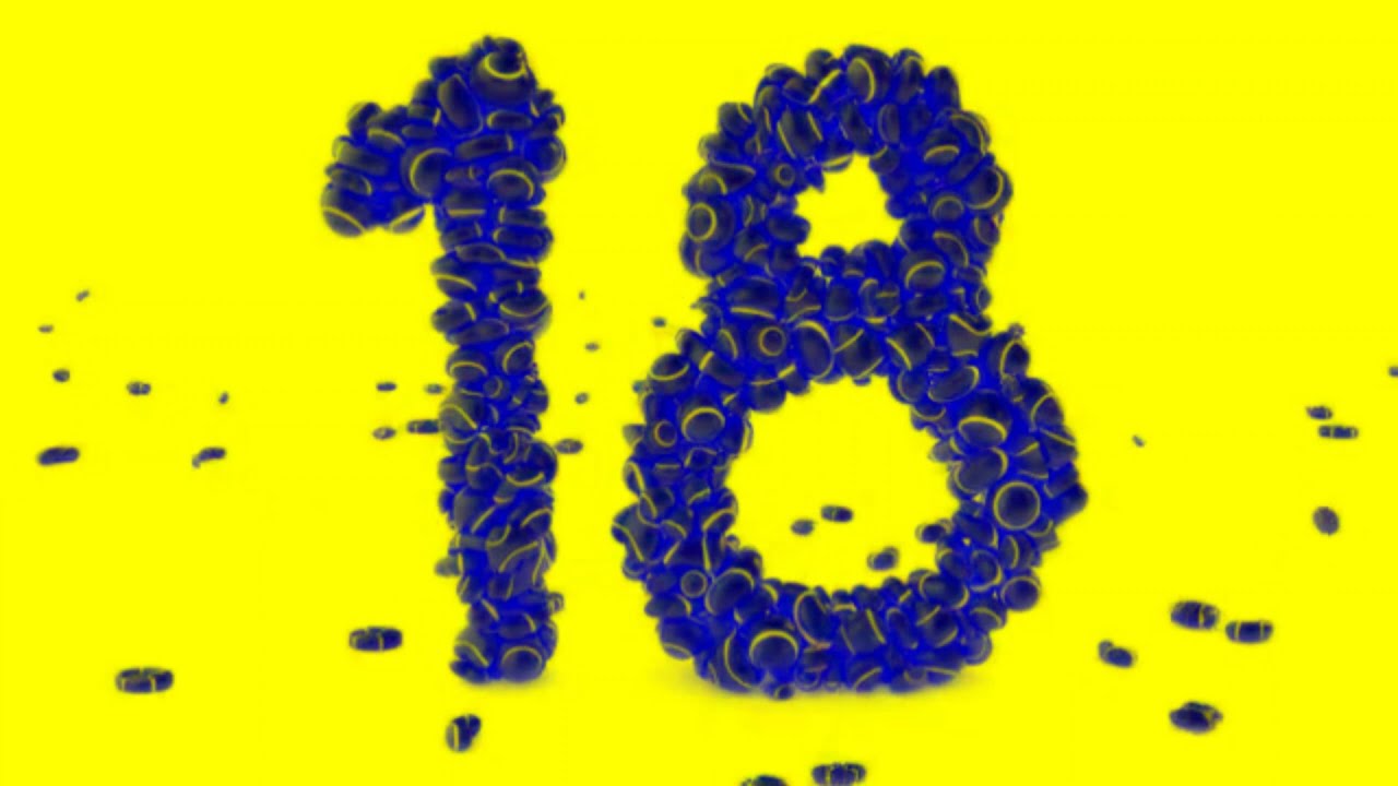 LEARN NUMBER EIGHTEEN WITH 3D COLORFUL CANDIES SPONSORED BY: GAMAVISION CSUPO EFFECTS