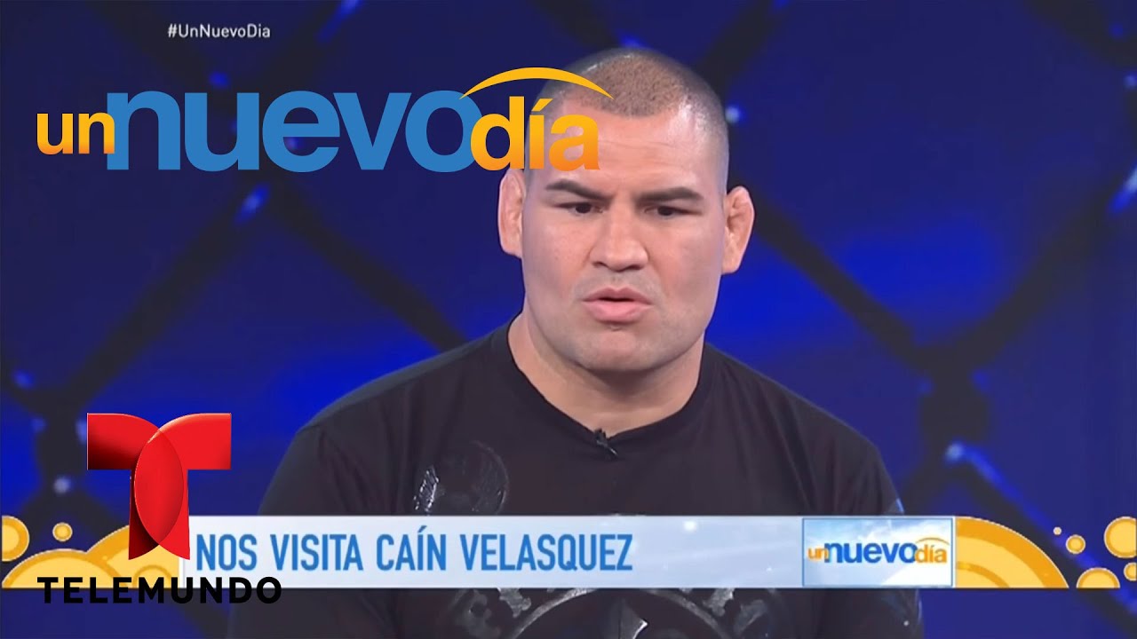 Caín Velásquez nos cuenta sus secretos de nutrición | Un Nuevo Día | Telemundo