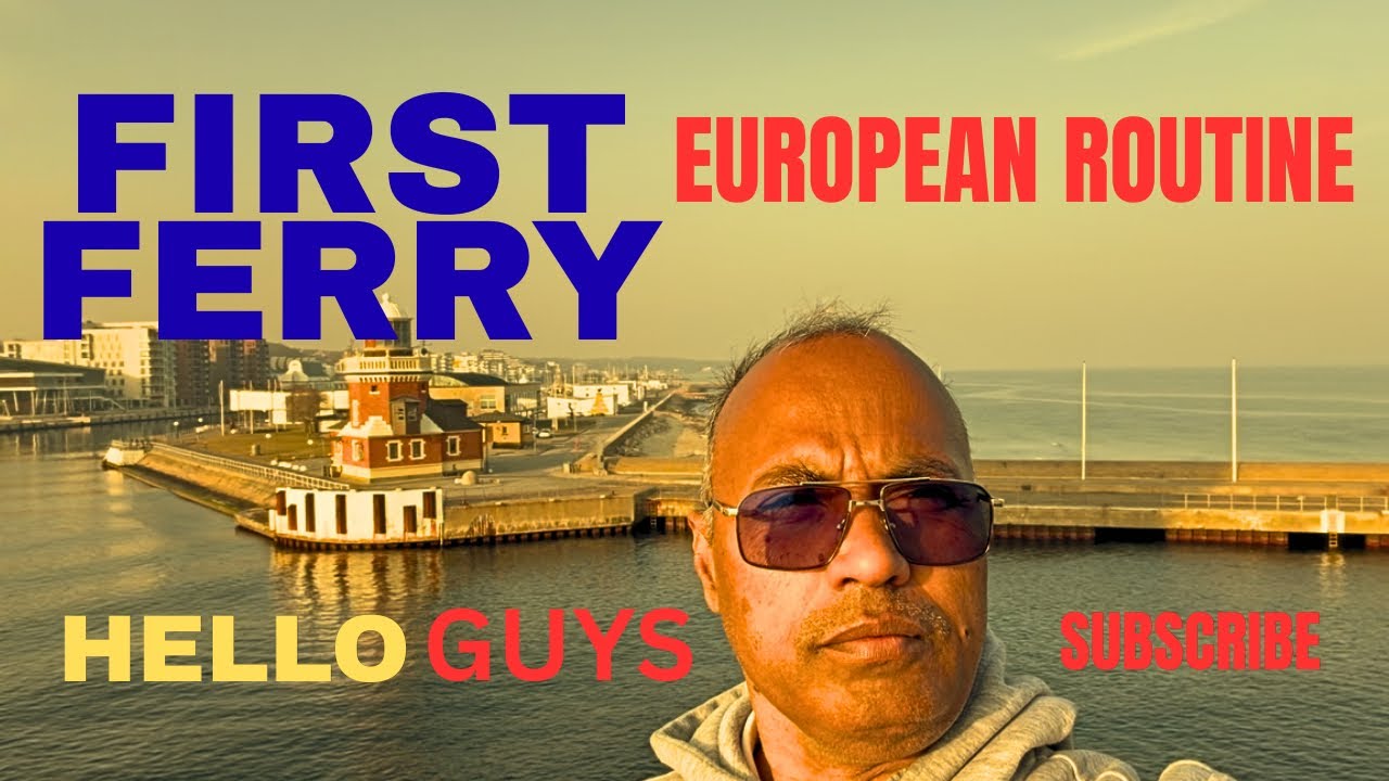 A Day in the Life of a Truck Driver | Ferry Experience in Europe with Truck ⛴️ Europe Trucking Vlog