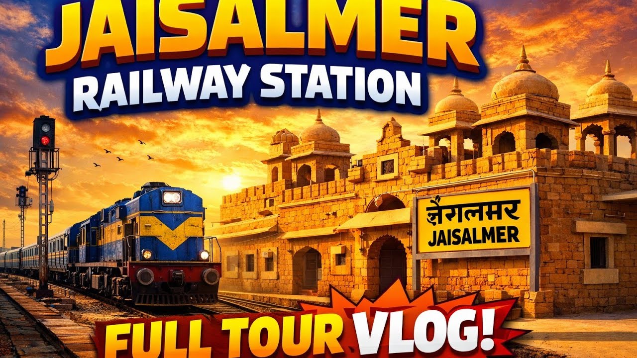 Jaisalmer New Railway Station vlog