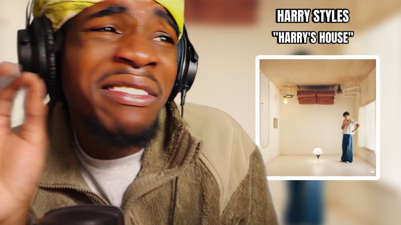 I reacted To Harry Styles “ HARRY’S HOUSE “ for the first time . . 😳