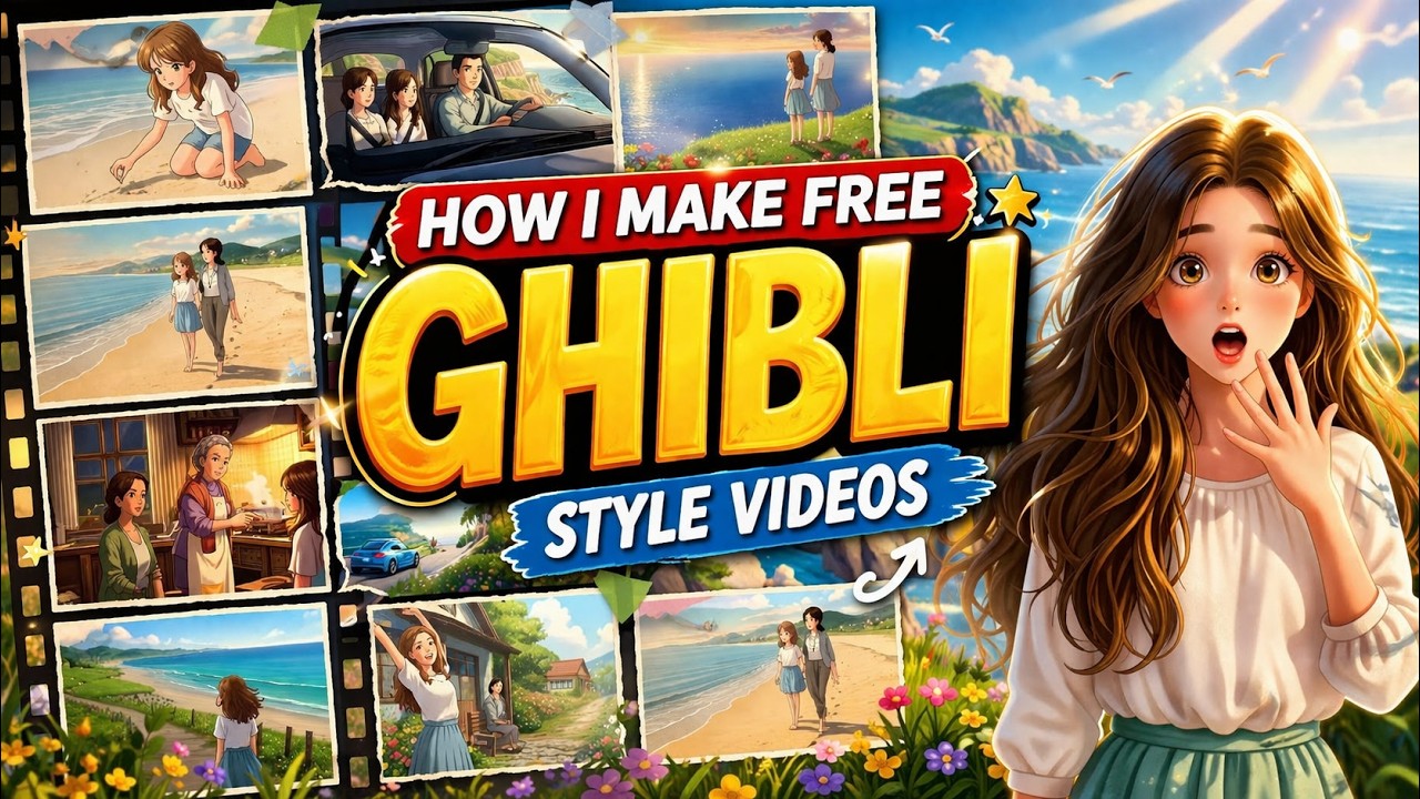 How I Create Ghibli-Style AI ASMR Videos for Free in 2026