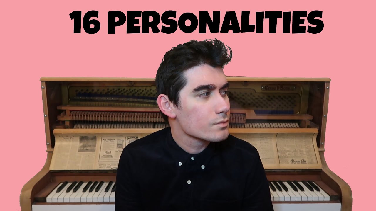 16 personalities Playing the Piano