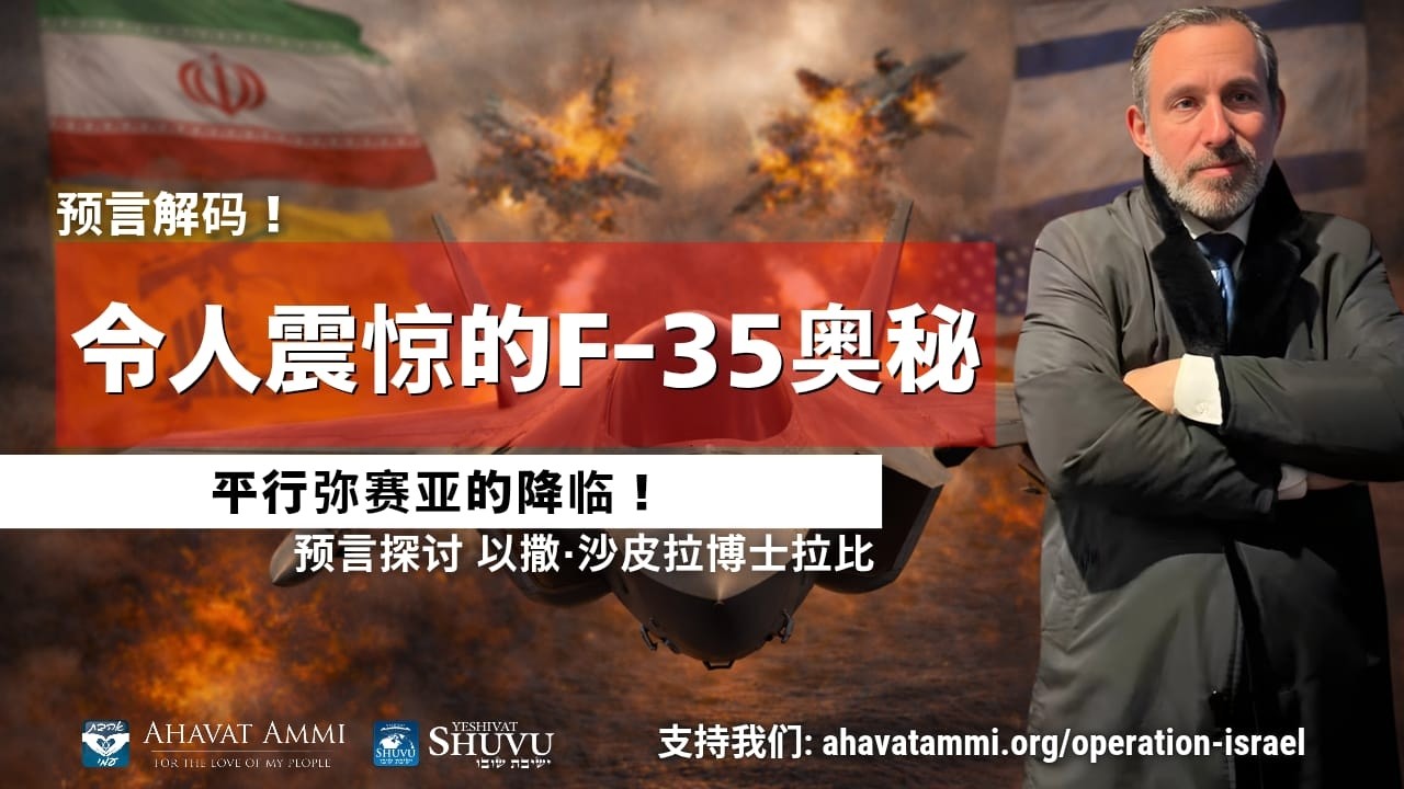 预言解码！令人震惊的F-35奥秘 平行弥赛亚的降临！预言探讨 以撒·沙皮拉博士拉比