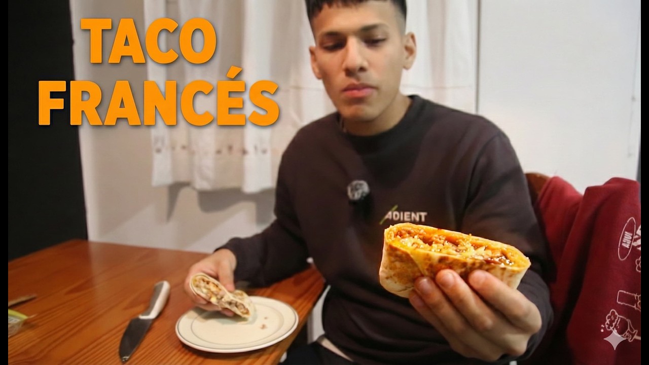 Taco Francés muy BUENO en 5 minutos.