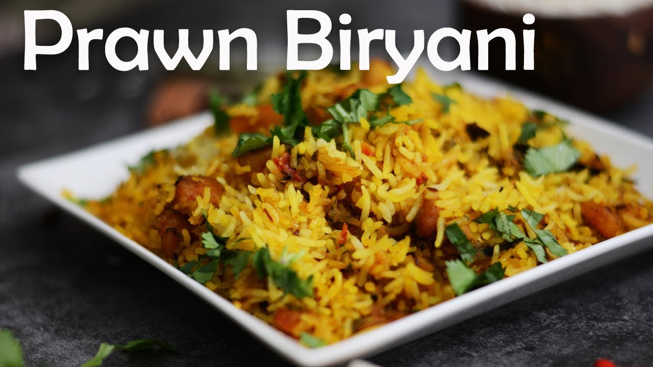 Prawn Biryani |  இறால் பிரியாணி | Shrimp Biryani | One Pot Recipe | How to make Prawn Biryani
