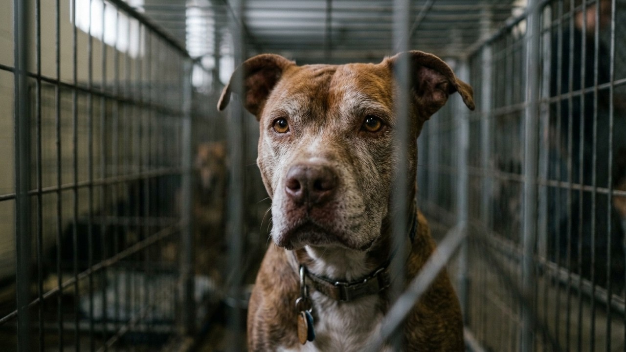 El perro anciano que nadie quería adoptar encontró al hombre que más lo necesitaba