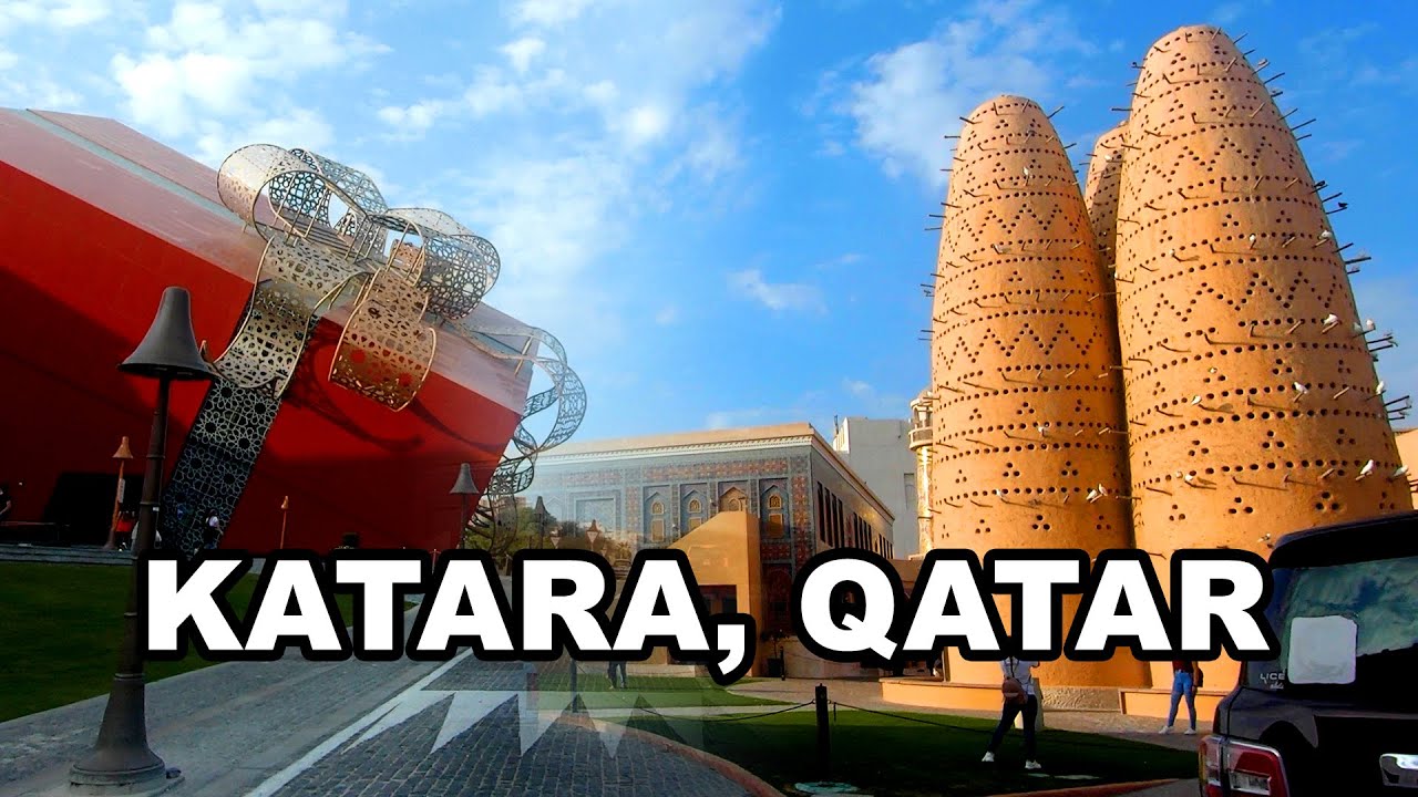 Katara, Qatar - Drive around Katara Cultural Village in Doha
