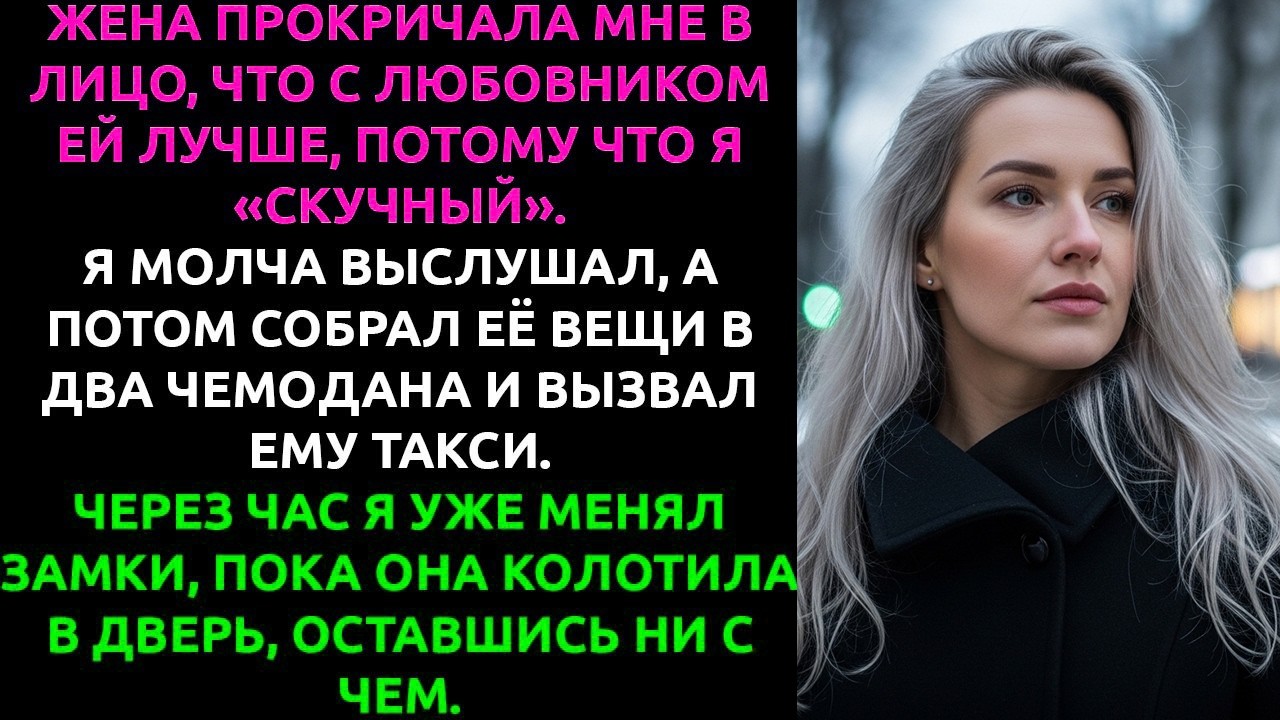 Жена прокричала, что с любовником ЧУВСТВУЕТ СЕБЯ ЖИВОЙ — я молча сменил замки в дверях