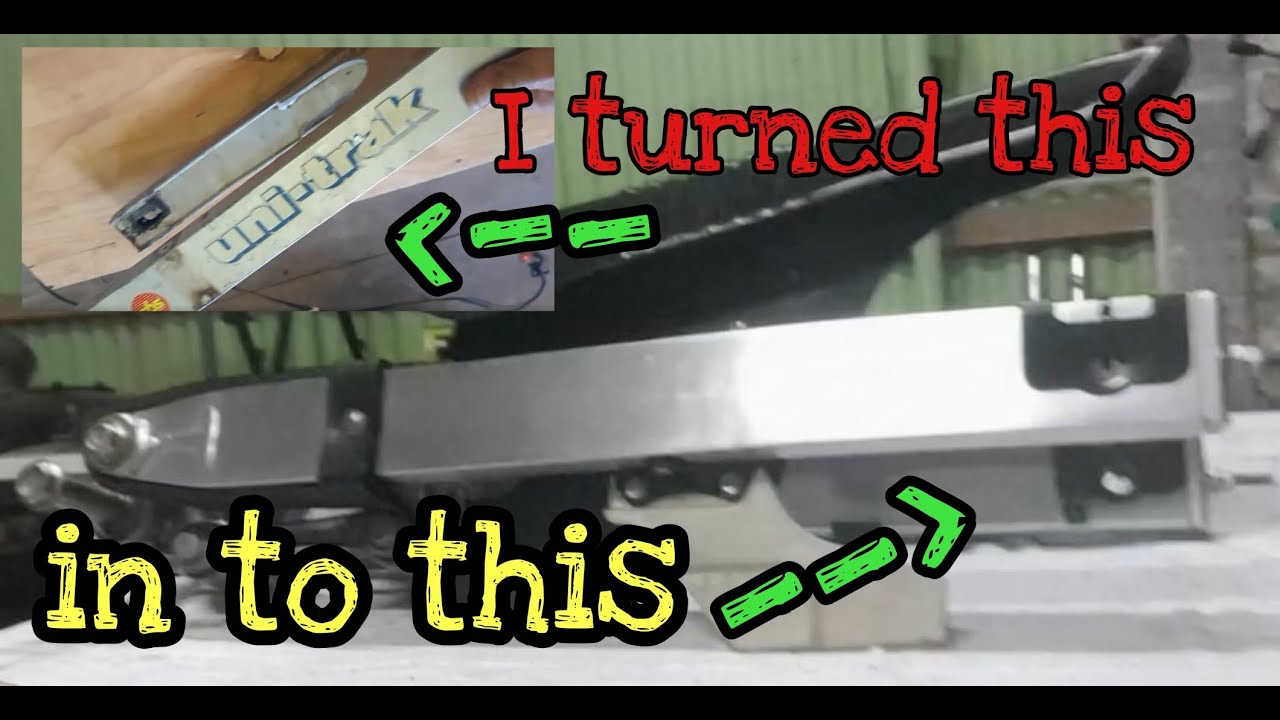 Cleaning up the swingarm on the 1988 Kawasaki KLR650 PT.3