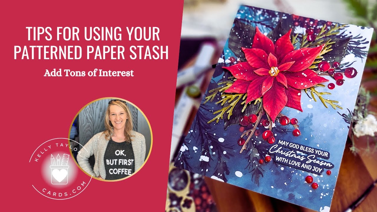 Tips for Using Your Pattern Paper Stash: Busy Weekend