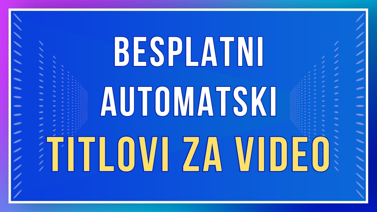 Besplatni automatski titlovi za video u CapCut video editoru