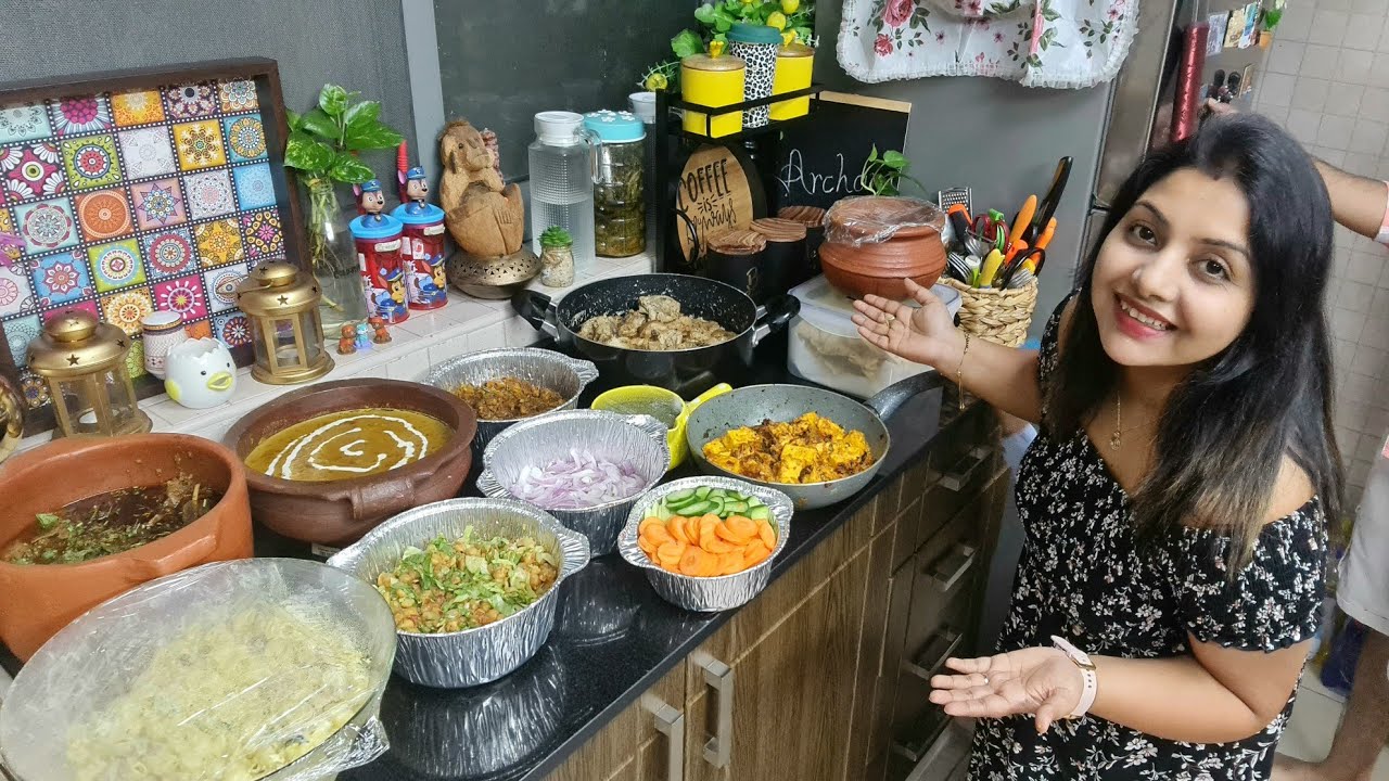 Itna Sara Khana Banaya For Husband's Birthday Party !!! Complete Guests Menu😋😋