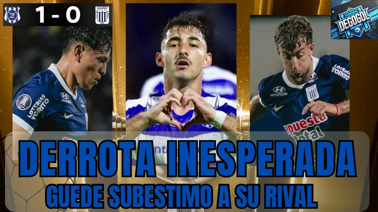 Alianza y Guede subestiman al rival | Derrota dura de alianza | alianza salió con su ataque B 