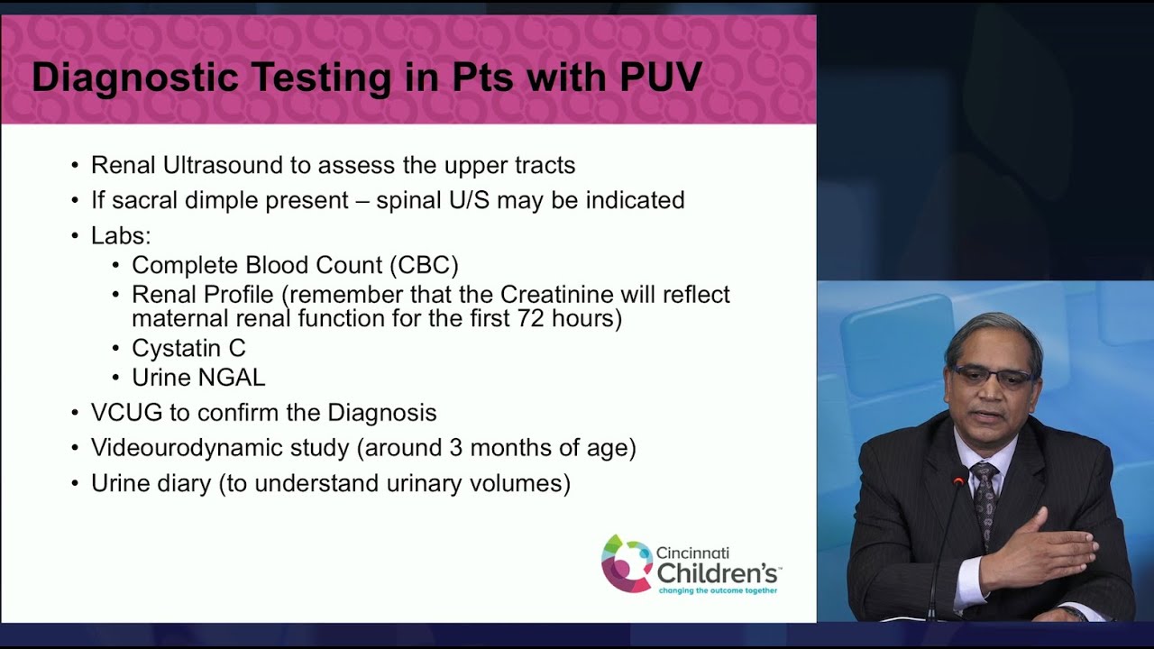 Diagnostic Testing with Posterior Urethral Valves (PUV) | Cincinnati Children's