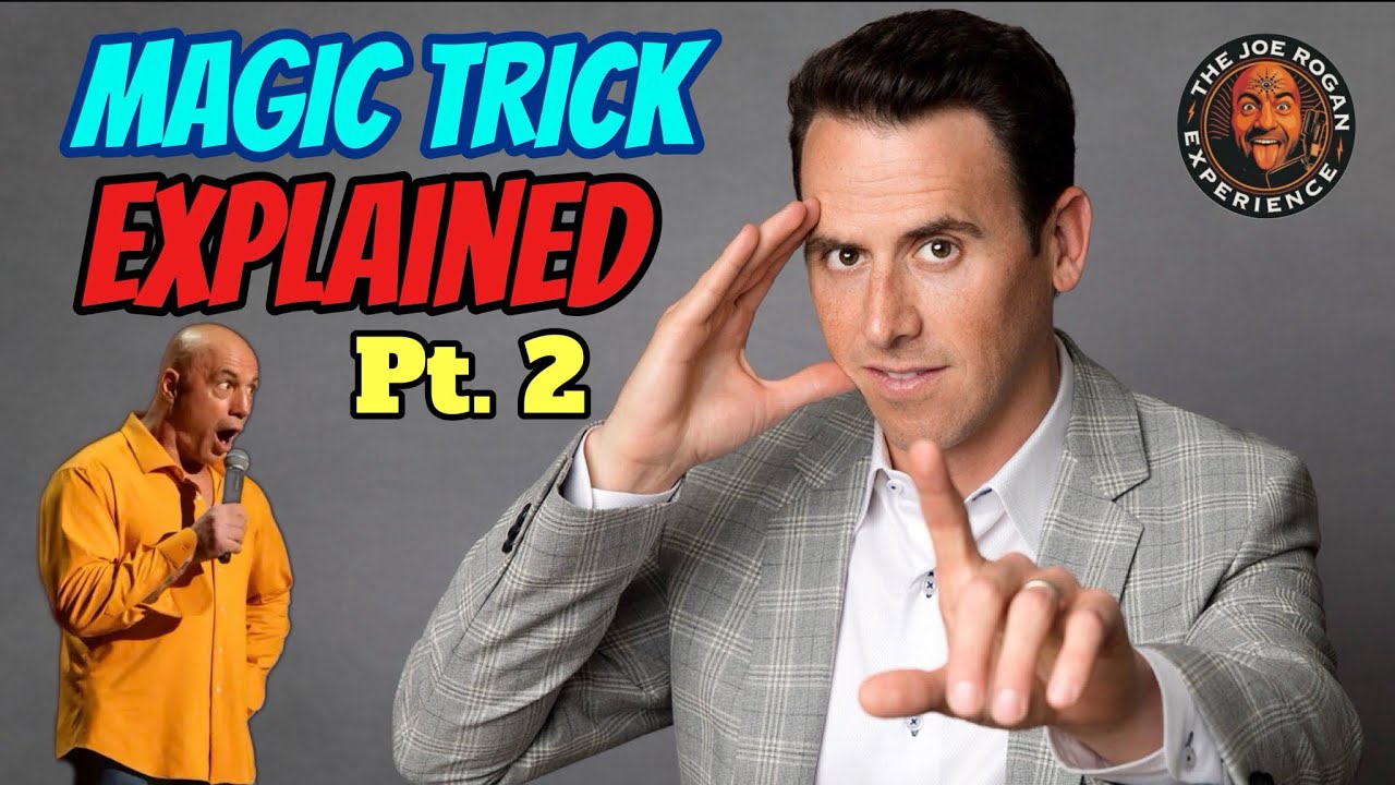 UNVEILING OZ PEARLMAN’S TRICKS Pt. 2 The Coin Toss Prediction Trick On The JRE (Ft. Rick Smith Jr)
