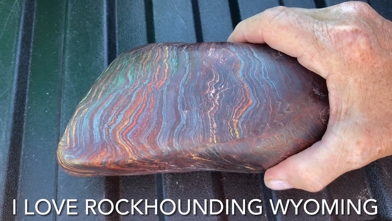 Wyoming Stone Ranger Banded Iron Genesis Stone Magnificent Find Honey Hole Rockhounding Mineral WSR