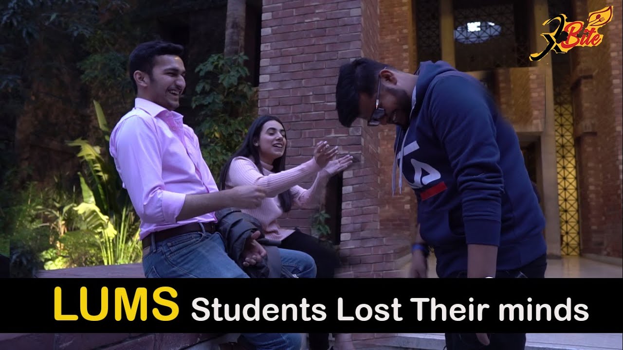 LUMS students lost their minds -silly answers | Zahid nazir | Lahore Pakistan