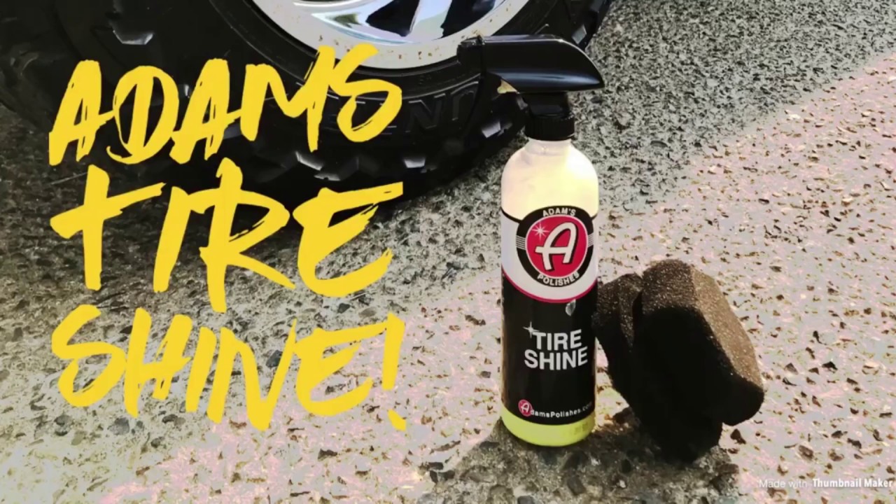 Adam’s Tire Shine Review