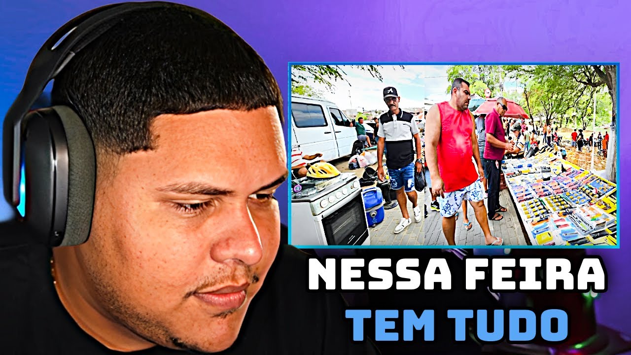 NA FEIRA DO ROLO DE HOJE ATÉ FOGÃO ENCONTREI - JMDECK REACT