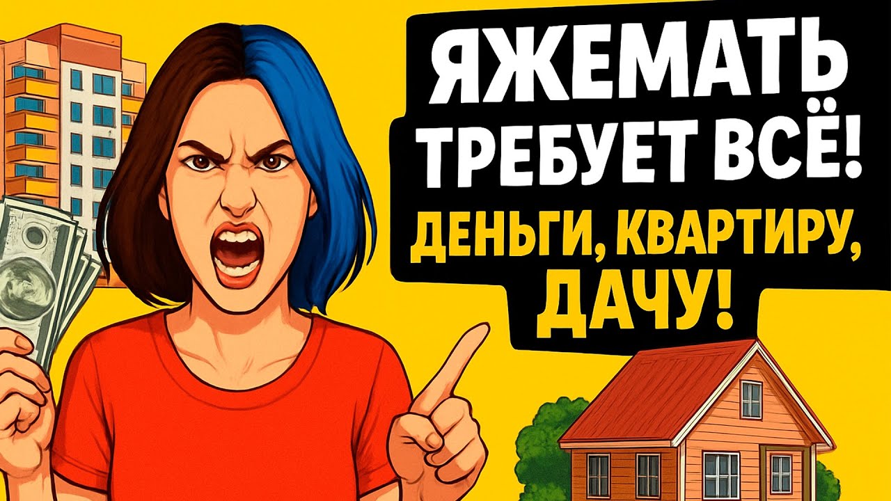 БЫВШАЯ ЖЕНА ХОЧЕТ ЗАБРАТЬ ВСЁ ИМУЩЕСТВО! ПЕРЕПИСКИ ЯжеМать