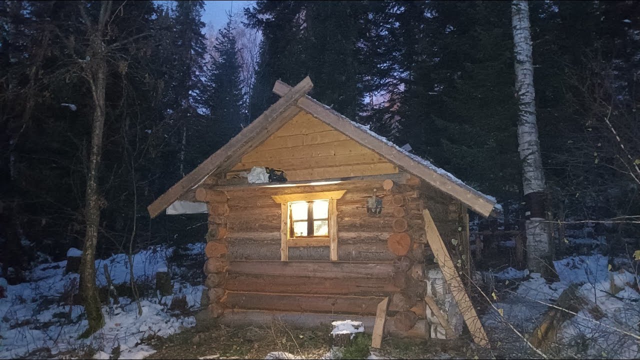 МОЯ СКРОМНАЯ ЖИЗНЬ В ТАЙГЕ. ПЕРВЫЕ МОРОЗЫ. ТРУДОВЫЕ И ОХОТНИЧЬИ БУДНИ.