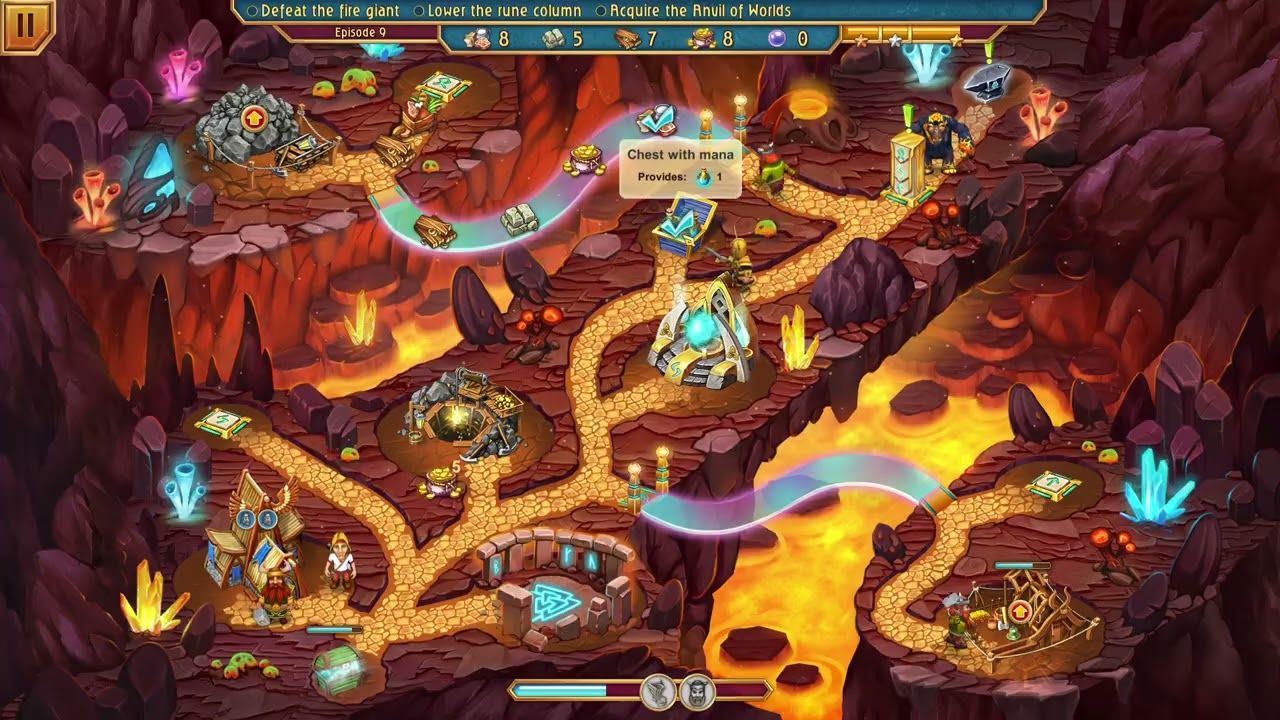 Viking Brothers 4 - Bonus Level 9 Walkthrough Guide