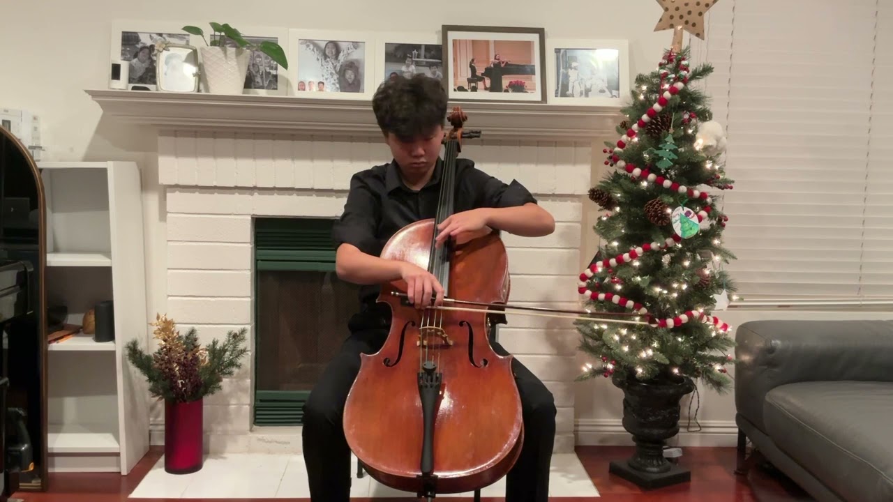 Daniel Chun_D.Popper Cello Etude No.2 Op.73 (High School of Cello Playing)