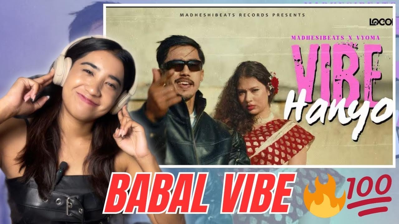 Vibe Hanyo - MadeshiBeats x Vyoma | Reaction Video #211