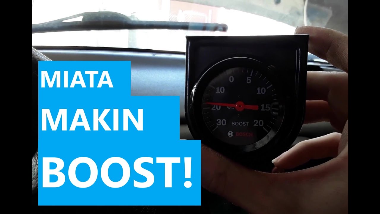 Miata 1.6 M45 Jackson Racing Supercharger Hose Guide & First Drive!