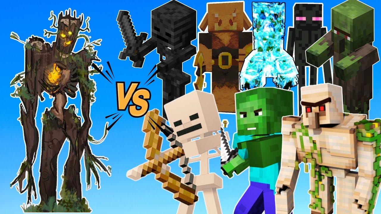 Creaking Titan vs Every Titan Boss in Minecraft – The Ultimate Monster War Begins!