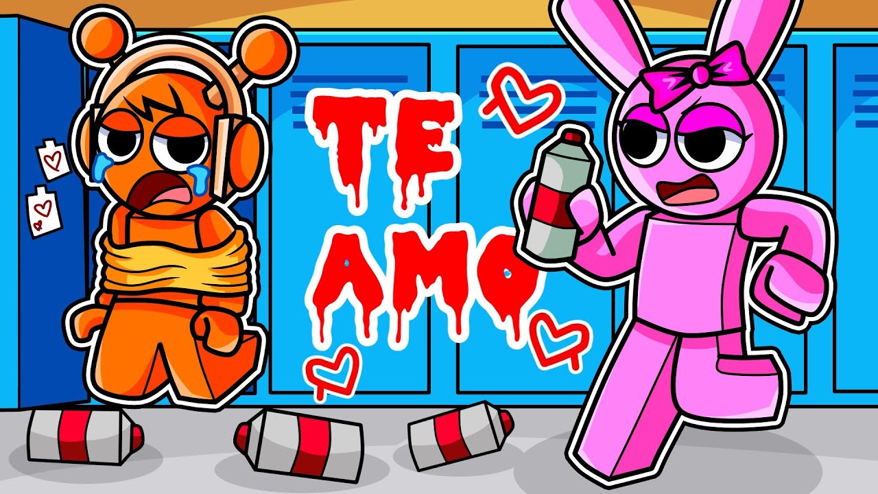 ¡PINKI la CHICA BULLYING se ENAMORA de OREN en ROBLOX!