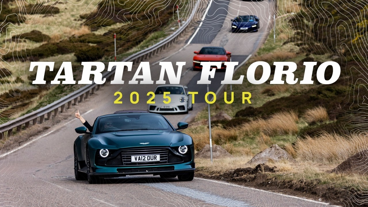 Tartan Florio: Scotland Supercar Tour Ends at Edinburgh Castle | 15 Years of Supercar Driver 4K