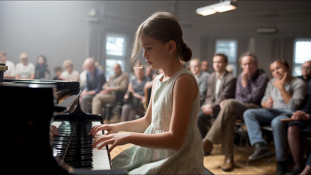 Everyone Overlooked Her at the Piano Recital — Until the First Notes Fell Silent....