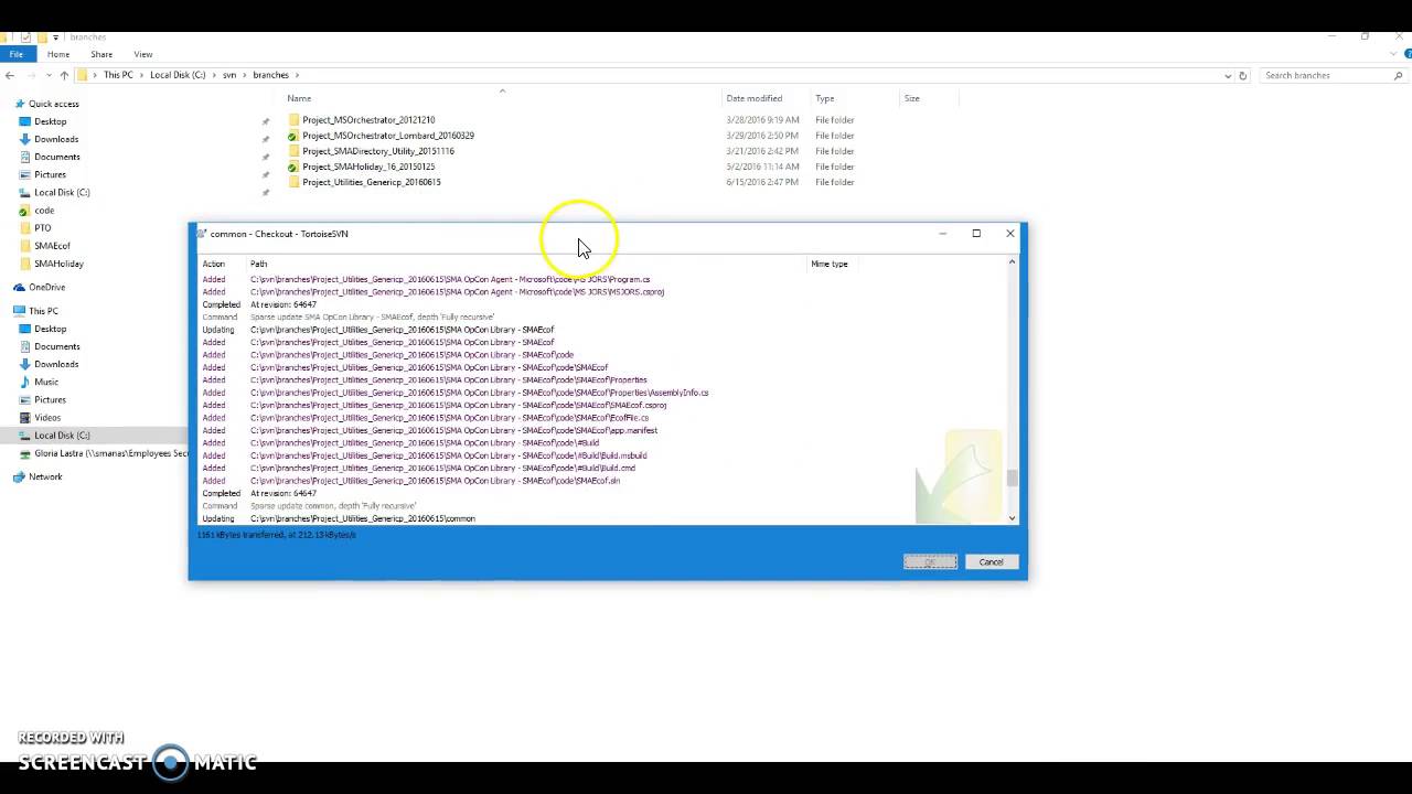 SVN Checkout