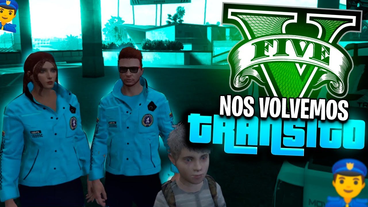 JONNY TRABAJA COMO AGENTE DE TRANSITO | GTA V ROLEPLAY #55