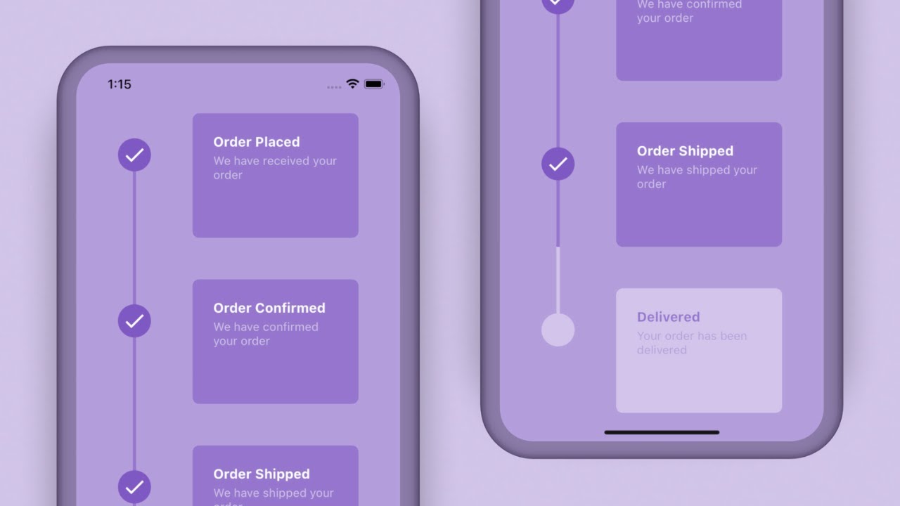 ⏳📱 TIMELINE Widget • Flutter Tutorial 💜