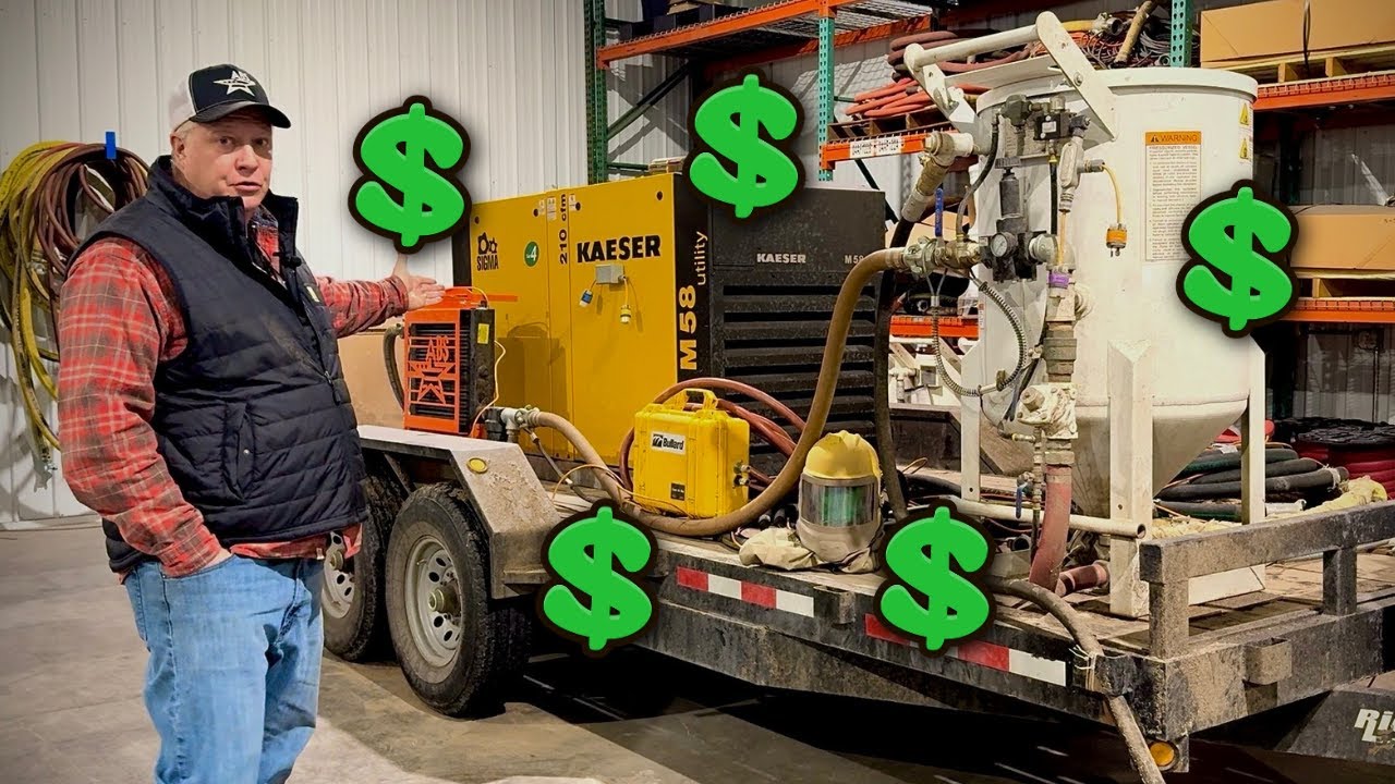 How Much Money $ Does it Cost to Start Sandblasting in 2026?