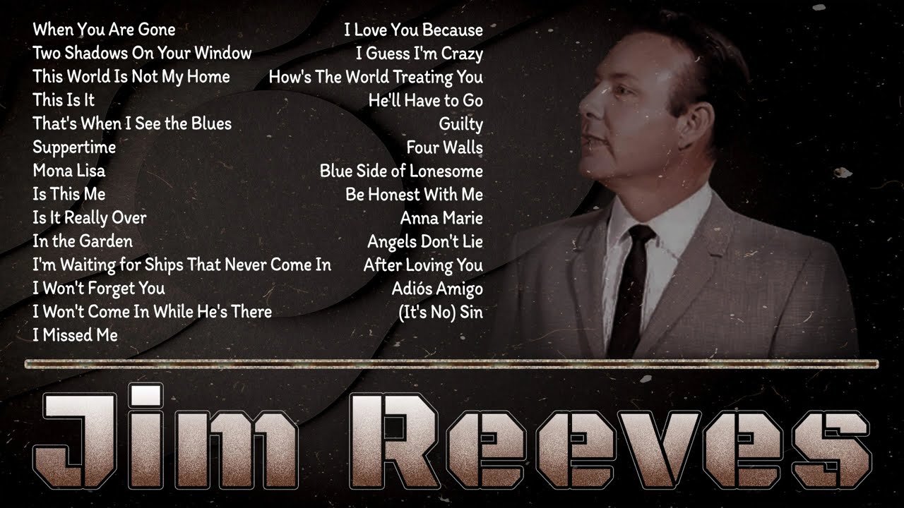 Classic Country Gospel Jim Reeves - Jim Reeves Greatest Hits- Jim Reeves Gospel Songs(VOl.4)