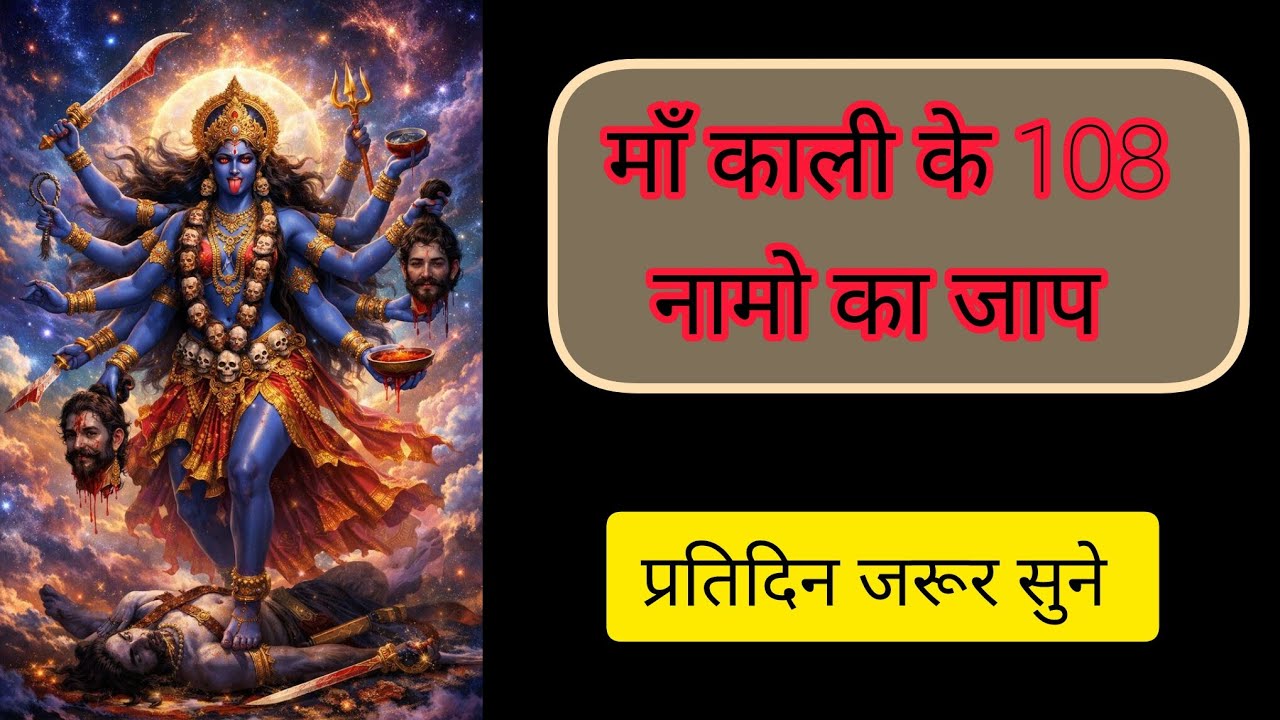माँ काली के 108 नामो का जाप 