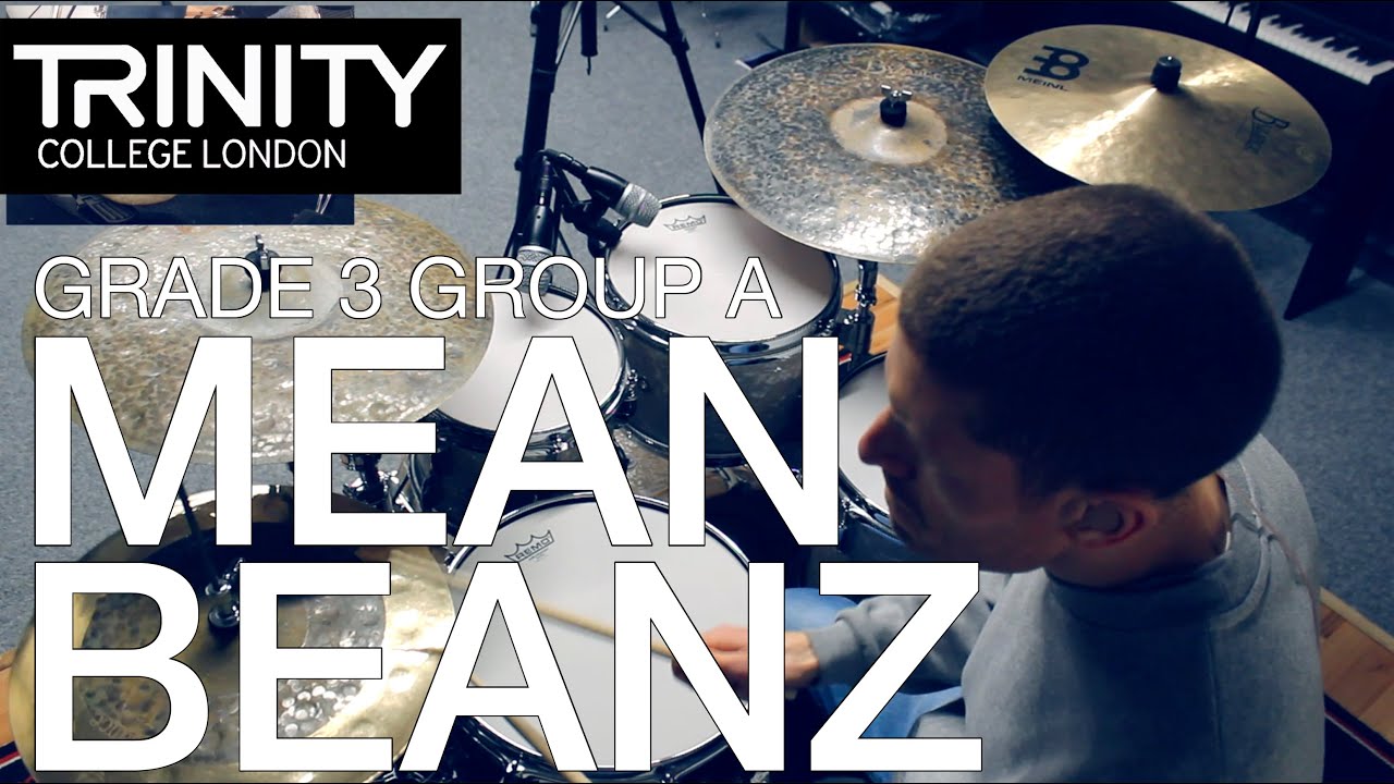 Drum Lesson: Grade 3 Group A - 'Mean Beanz' (Trinity College London Drum Kit 2020-2023)