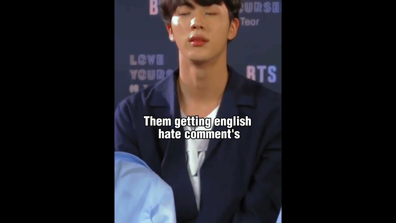 Them getting english hate comments🥺❤😭#bts#rm#jk#v#jin#jimin#jhope#suga#nocopyrightmusic#trend#fypシ