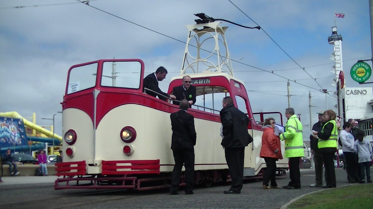 Bank Holiday Blackpool Heritage Trams + Red Arrows Display - 25th May 2015