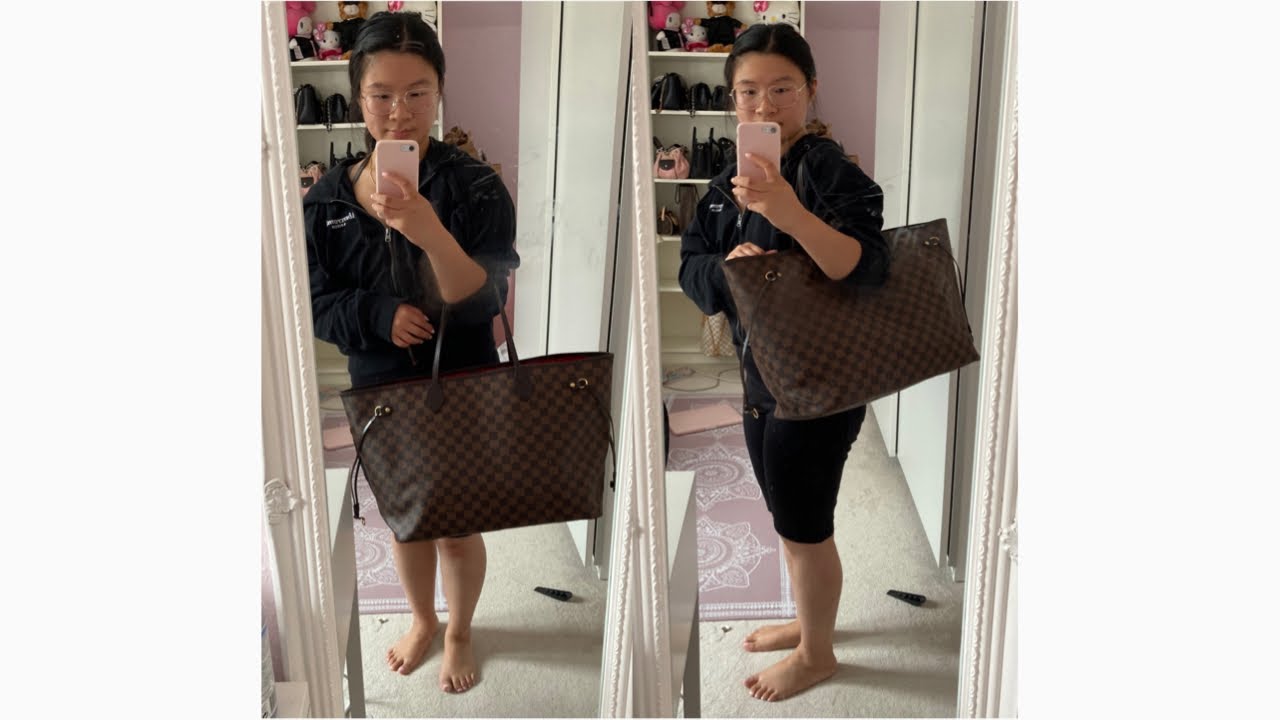 UNBOXING MY NEW WORK BAG| WHAT FITS NEVERFULL MM vs GM