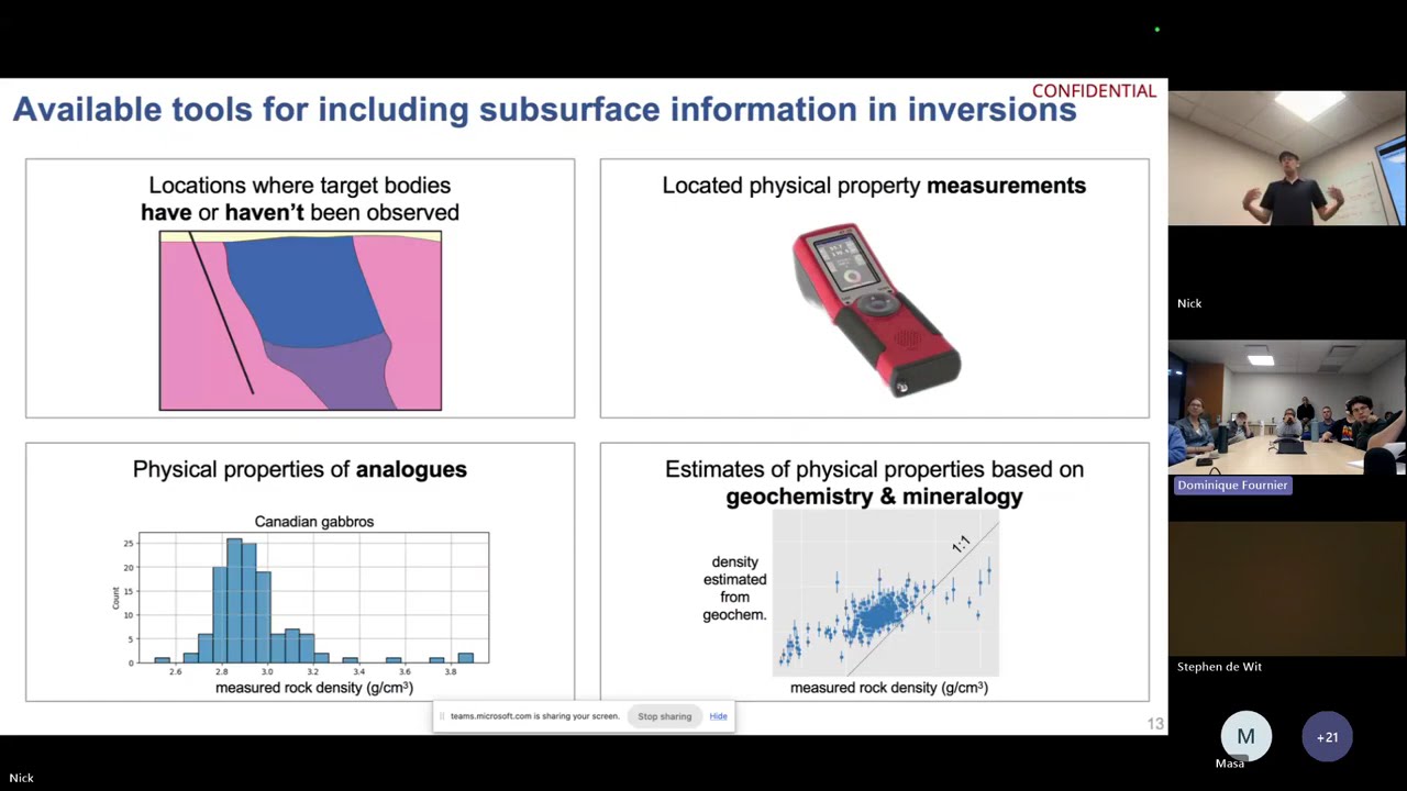 BCGS Technical Talks: Dr Nick Williams