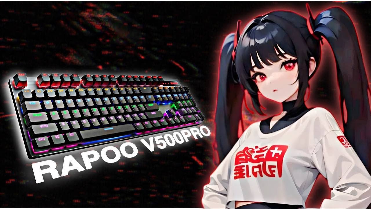 RAPOO V500  PRO | БЮДЖЕТНАЯ КЛАВИАТУРА ДЛЯ ИГР