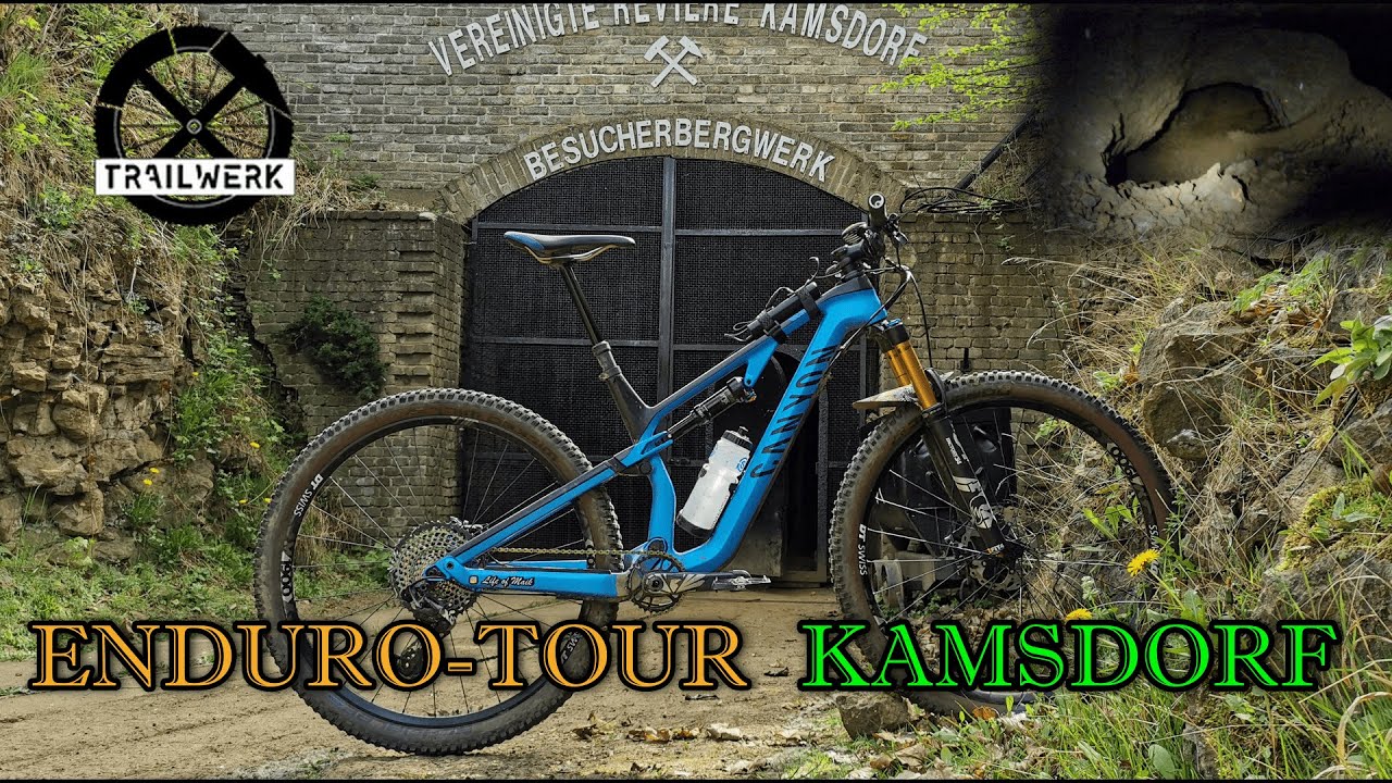 MTB im Bergwerk Kamsdorf - Enduro Tour Unter Tage im Trailwerk Kamsdorf