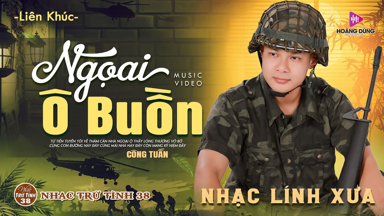 NGOẠI Ô BUỒN, CHIỀU TÂY ĐÔ - CÔNG TUẤN ➤LK Nhạc Lính 1975 | Rumba Hải Ngoại Hay Vượt Thời Gian