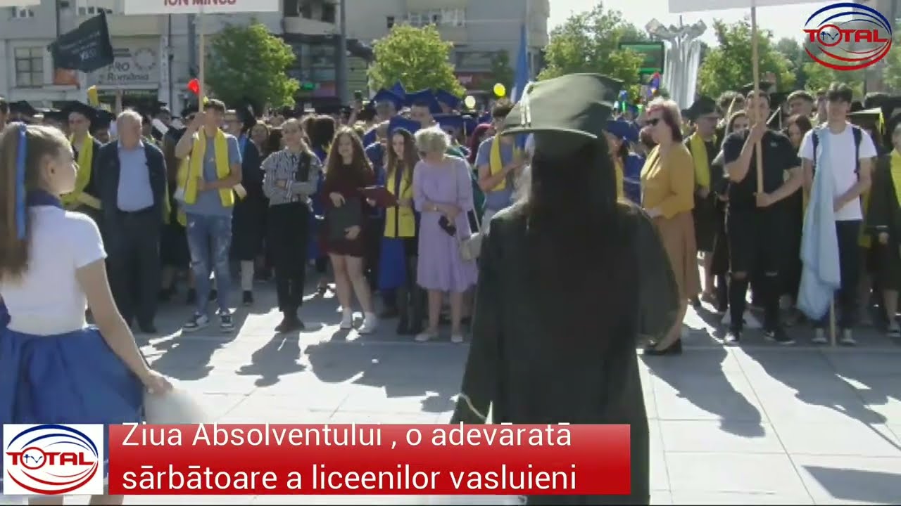 LIVE:Centrul Civic al Municipiului Vaslui-ZIUA ABSOLVENTULUI DE LICEU