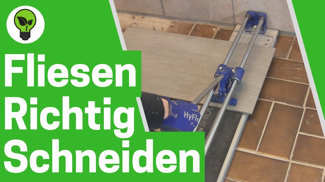 Fliesen Schneiden ✅ TOP ANLEITUNG: Wie Feinsteinzeug Fliesen mit Flex & Fliesenschneider Schneiden?